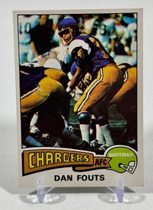 Dan Fouts RC 1975 Topps #367 Vintage Rookie Football Card