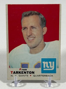 Fran Tarkenton 1969 Topps #150 Vintage Football Card