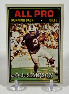 OJ Simpson 1974 Topps #130 Vintage Football Card