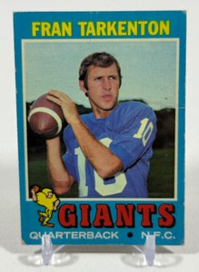 Fran Tarkenton 1971 Topps #120 Vintage Football Card
