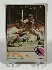 Harmon Killebrew 1973 Topps #170 Vintage Minnesota Twins Baseball Card