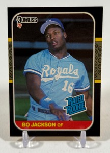 Bo Jackson RC 1987 Donruss Rated Rookie #35 Baseball Card