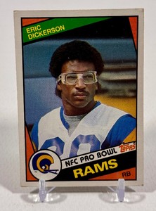 Eric Dickerson RC 1984 Topps #280 Vintage Rookie Football Card