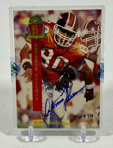 Antonio Freeman Auto RC 3,000 1995 Signature Rookies Prime #16 Numbered 2,9743,000 Signed Rookie Football Card