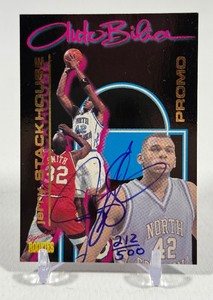 Jerry Stackhouse Auto RC 500 LIMITED EDITION 1995 Signature Rookies #S2 AutoBilia Rookie Basketball Card Numbered 212500