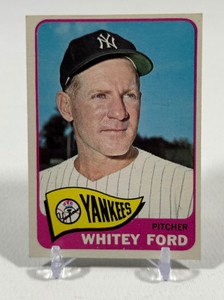 Whitey Ford 1965 Topps #300 Vintage Baseball Card