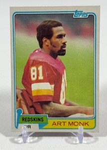 Art Monk RC 1981 Topps #194 Vintage Football Card