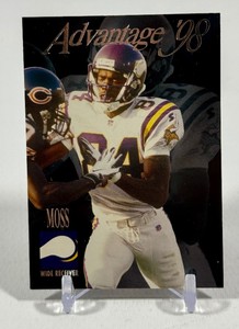 Randy Moss RC 1997 Collectors Edge Advantage #196 Rookie Minnesota Vikings Football Card