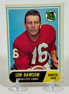 Len Dawson 1968 Topps #171 Vintage Football Card