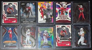 Marvin Harrison Jr. 10-Card Rookie Football Card Lot
