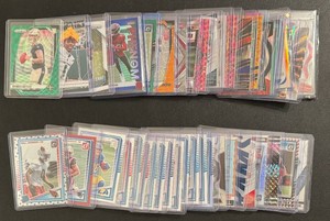 43-Card NFL ParallelInsertRookie Football Card Lot