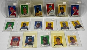 17 Baseball Autographed Numbered Cards 1994 Old Judge Signature Rookies T-96 Card Series