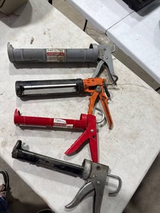 Lot of Four Caulk Guns