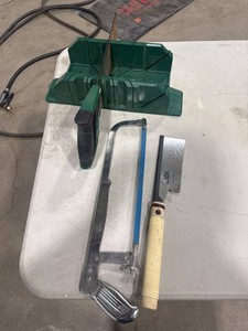 Hand Saws and Miter Box