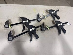 Set of 4 Bar Clamps