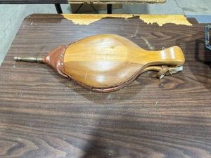 Wooden & Leather Fireplace Bellows