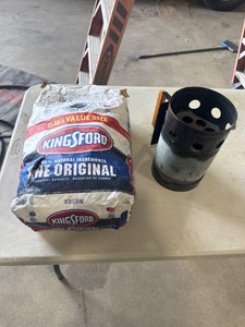 Charcoal Bag and Chimney Starter