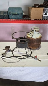 Propane Burner Stand & Tank