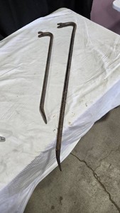 Two Metal Pry Bars