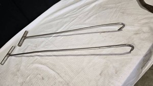 Pair of Metal Bale Hooks