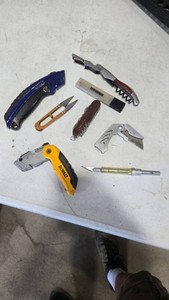 Assorted Cutting Tools Lot