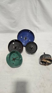 Assorted Metal Hole Saw Bits