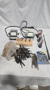 Assorted Drill Bits, Router Bits & Jigsaw Blades