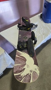 Palmer Snowboard with Dakine Bindings