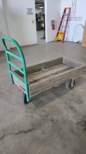 Wooden Utility Cart