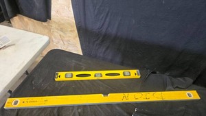 Two Yellow Spirit Levels