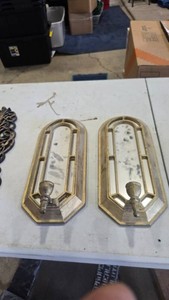 Gold Mirrored Wall Sconces