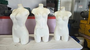 Three Female Torso Mannequins