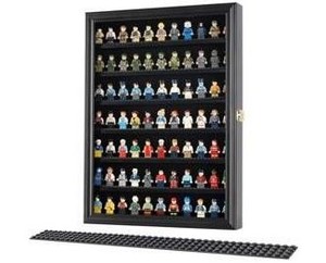 DisplayGifts Lockable Minifigure Display Case $47.95 Retail  - Brand New