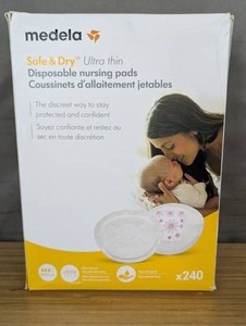 Medela Safe & Dry Ultra Thin Disposable Nursing Pads - Brand New