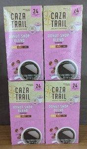 Caza Trail Donut Blend Coffee K Cups 4 Boxes 96 Count $59.99 Retail - Brand New