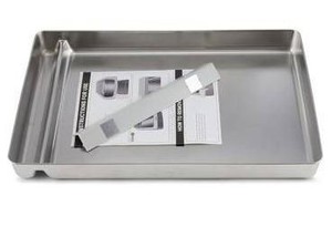 COSPAX Stainless Steel Reusable Litter Tray Standard $39.99 Retail - Brand New