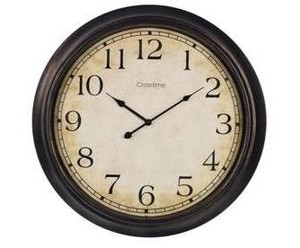 Crosstime 24 Farmhouse Wall Clock  $49.99 Retail - Brand New