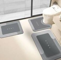 3-Piece Bath Mat Set $39.99 Retail - Brand New