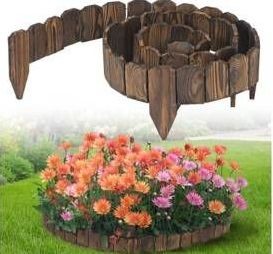 Wood Landscape Garden Edging Border $47.99 Retail - Brand New