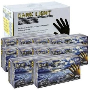 Adenna Dark Light Nitrile Size 2XL Gloves, Case of 900, $164.90 Retail - Brand New
