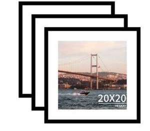 YESKAY 20x20 Picture Frame 3 Pack $66.99 Retail - Brand New