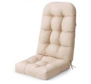 Crestlive Products Beige Adirondack Chair Cushion $45.99 Retail - Brand New