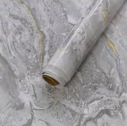 BAYYA Glossy Marble Contact Paper 31.5 x 158 $41.39 Retail - Brand New