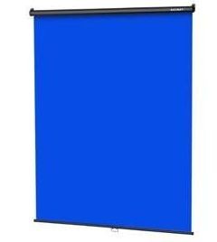 RAUBAY 59.8 x 86.6 Retractable Pull Down Blue Screen $59.99 Retail - Brand New