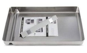 COSPARX Stainless Steel Reusable Litter Tray $39.99 Retail - Brand New