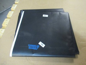 NEW Vinyl Tarp - 12 x 12 Black  White Vinyl tarp - 9 oz. Lightweight Duty
