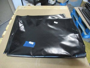 NEW Vinyl Tarp Remnant - 8 x 10 Black  Black Vinyl tarp - 20 oz. Heavyweight Duty