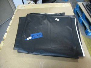 NEW Vinyl Tarp - 12 x 15 Black  White Vinyl tarp - 9 oz. Lightweight Duty