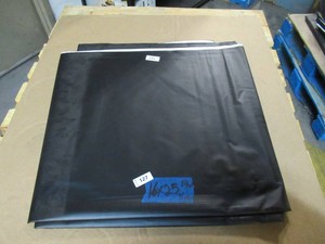 NEW Vinyl Tarp - 16 x 25 Black  White Vinyl tarp - 9 oz. Lightweight Duty