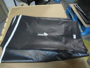 NEW Vinyl Tarp - 16 x 28 Black  White Vinyl tarp - 7 oz. Lightweight Duty